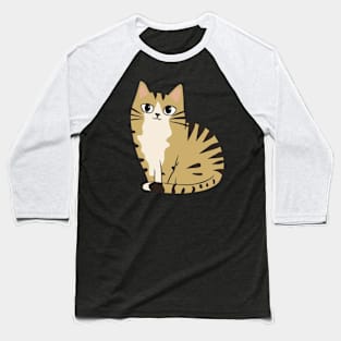 Cat Draw Baseball T-Shirt